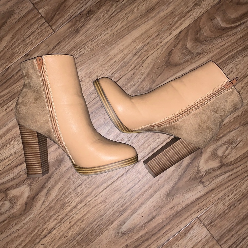 Tan Ankle Bootie